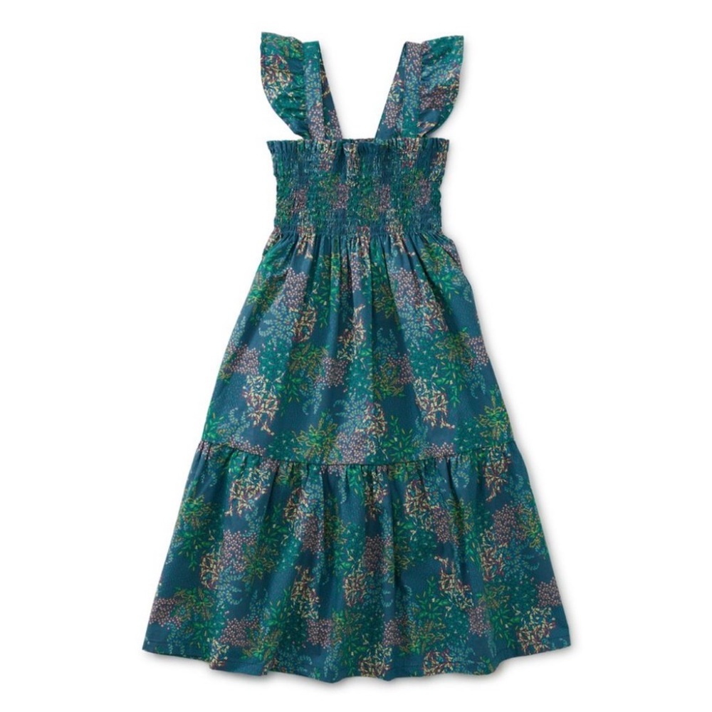 Tea Collection Smocked Flutter Sleeve Dress